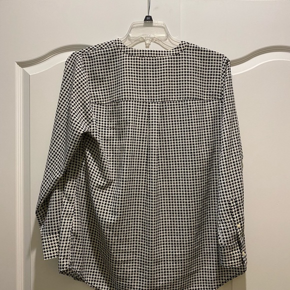 Talbots houndstooth blouse size 1X - Picture 2 of 4